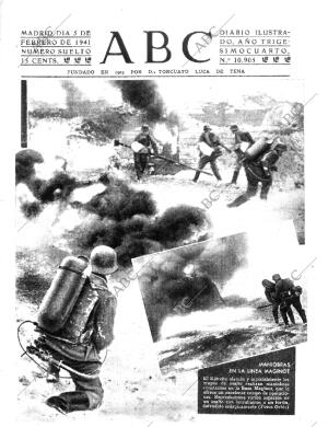 ABC MADRID 05-02-1941 página 1