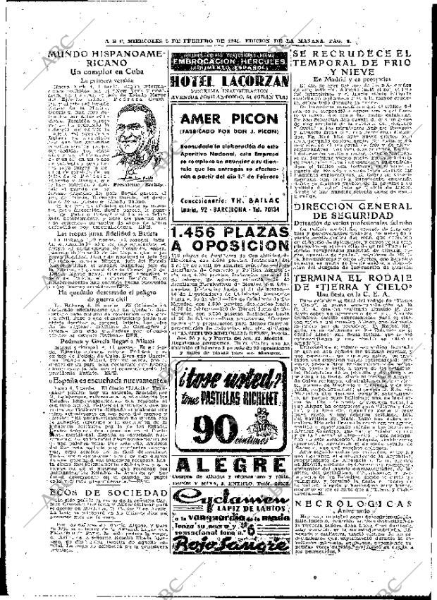 ABC MADRID 05-02-1941 página 6