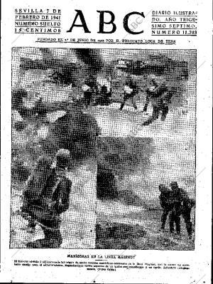 ABC SEVILLA 07-02-1941 página 1