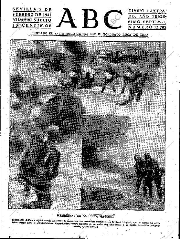 ABC SEVILLA 07-02-1941 página 1