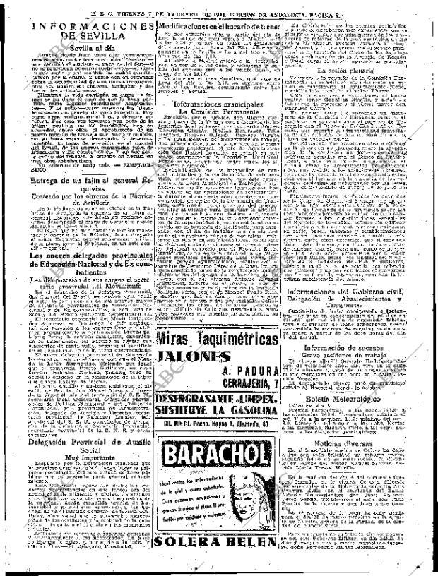 ABC SEVILLA 07-02-1941 página 7