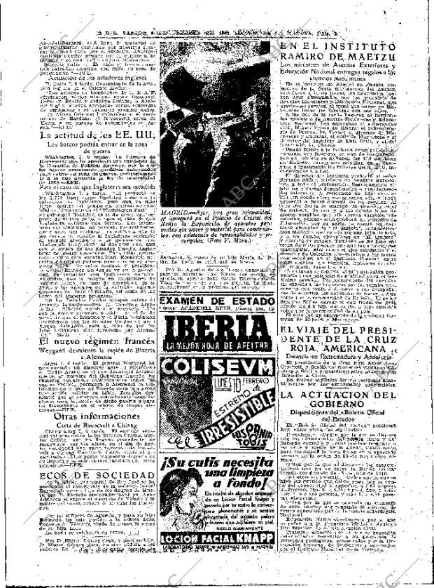 ABC MADRID 08-02-1941 página 5