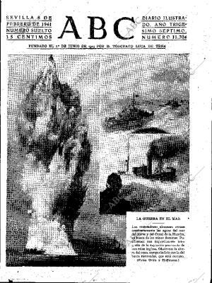 ABC SEVILLA 08-02-1941 página 1