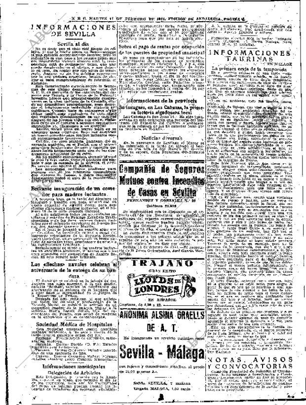 ABC SEVILLA 11-02-1941 página 2