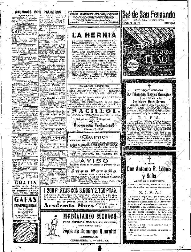 ABC SEVILLA 11-02-1941 página 8