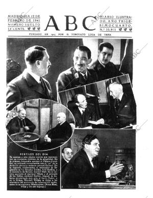 ABC MADRID 12-02-1941 página 1