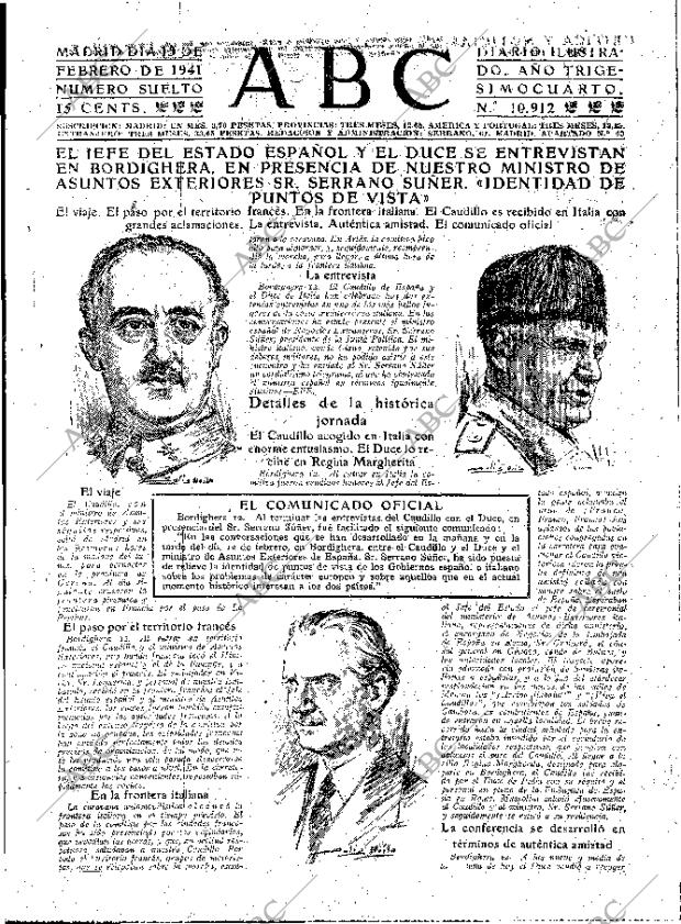 ABC MADRID 13-02-1941 página 5