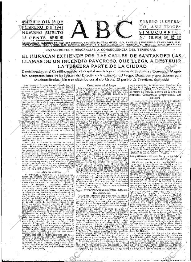 ABC MADRID 18-02-1941 página 3