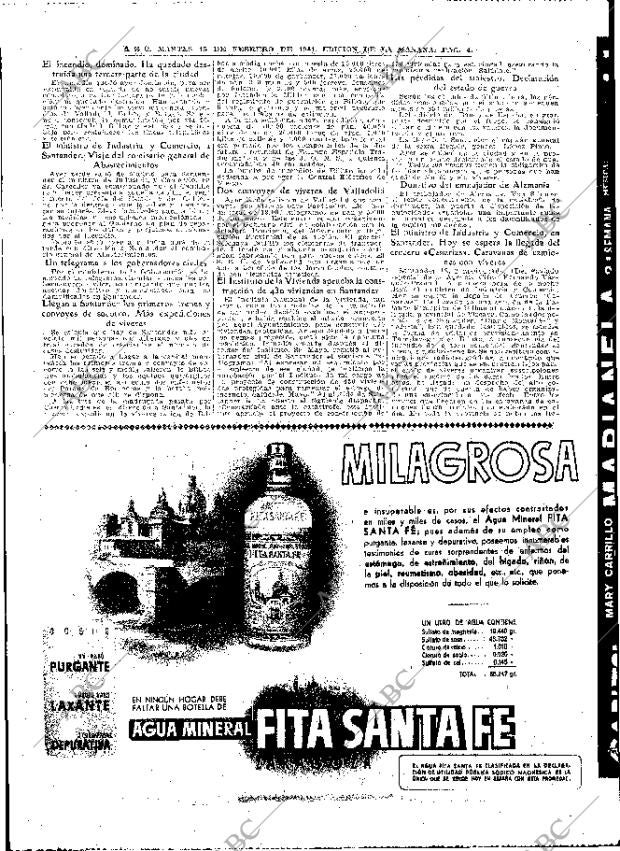 ABC MADRID 18-02-1941 página 4