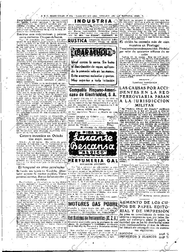 ABC MADRID 19-02-1941 página 7