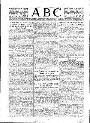 ABC MADRID 22-02-1941 página 3