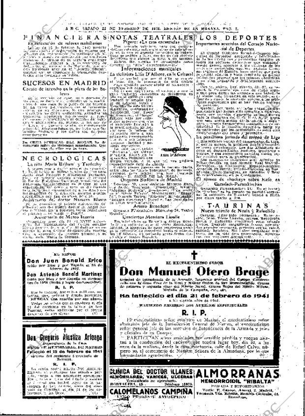 ABC MADRID 22-02-1941 página 7