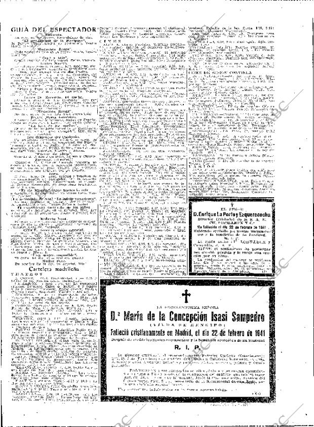 ABC MADRID 23-02-1941 página 2