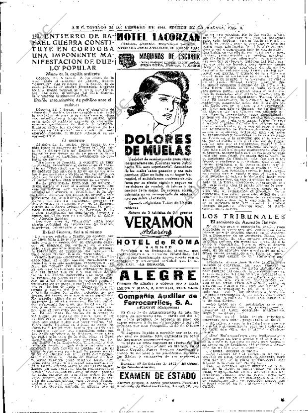 ABC MADRID 23-02-1941 página 8