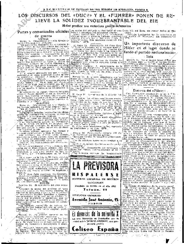 ABC SEVILLA 25-02-1941 página 3