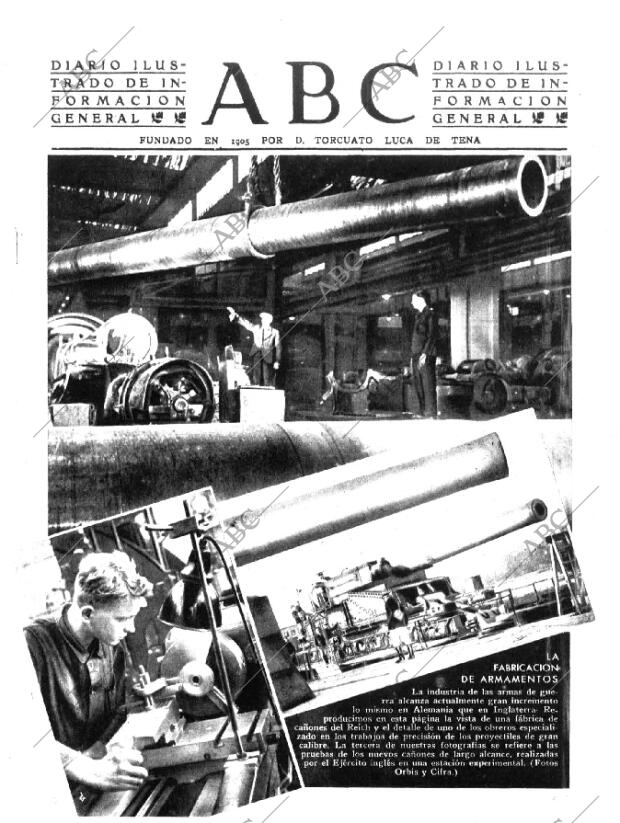 ABC MADRID 27-02-1941 página 1