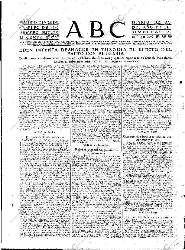 ABC MADRID 28-02-1941 página 3