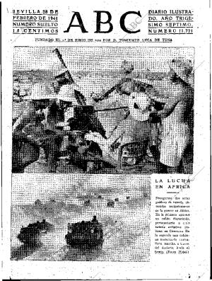 ABC SEVILLA 28-02-1941 página 1