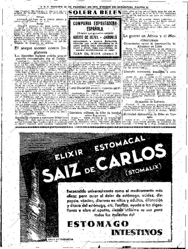 ABC SEVILLA 28-02-1941 página 4
