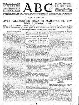 ABC SEVILLA 01-03-1941 página 3