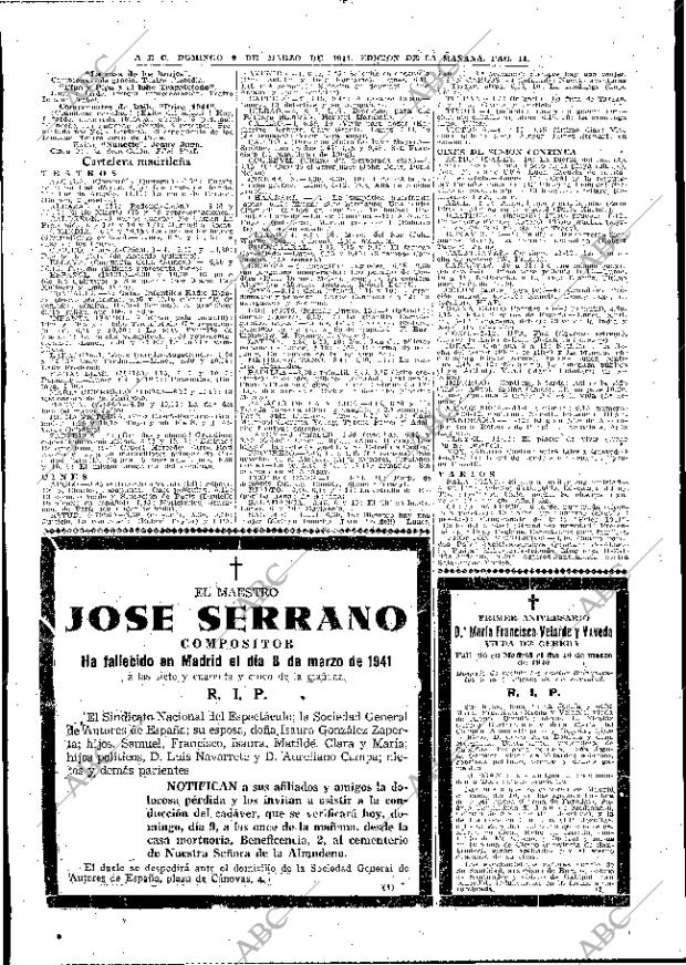 ABC MADRID 09-03-1941 página 14