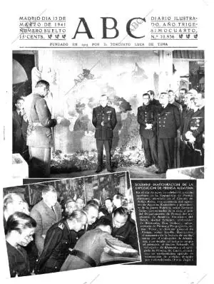 ABC MADRID 13-03-1941 página 1