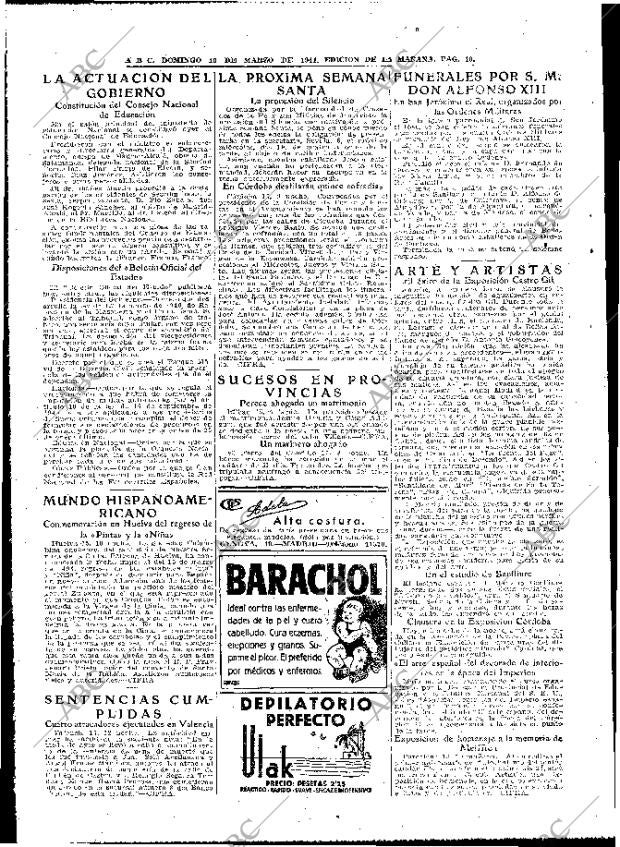 ABC MADRID 16-03-1941 página 10