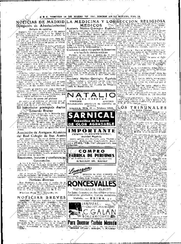 ABC MADRID 16-03-1941 página 12