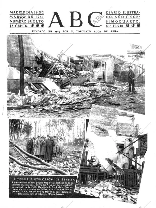 ABC MADRID 18-03-1941 página 1