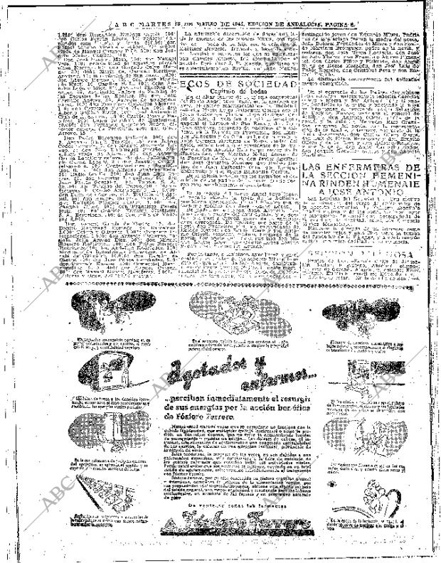ABC SEVILLA 18-03-1941 página 6