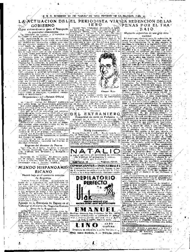 ABC MADRID 23-03-1941 página 11