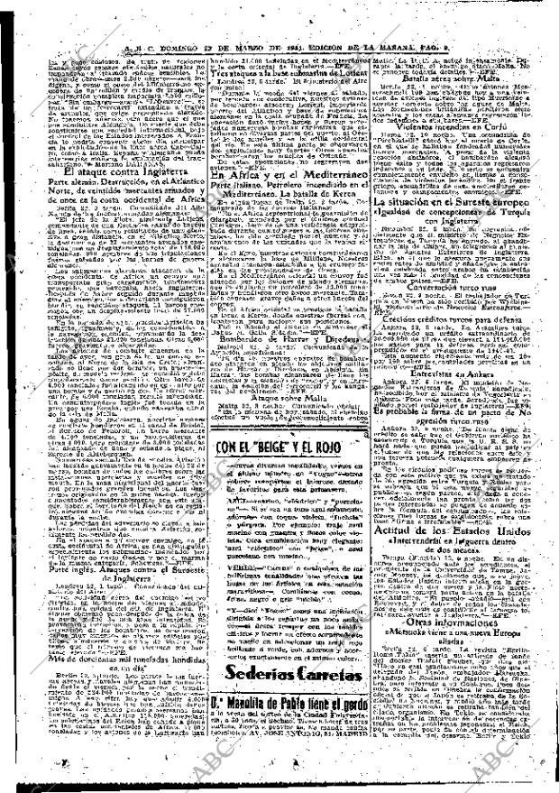 ABC MADRID 23-03-1941 página 9