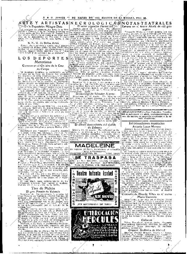 ABC MADRID 27-03-1941 página 10