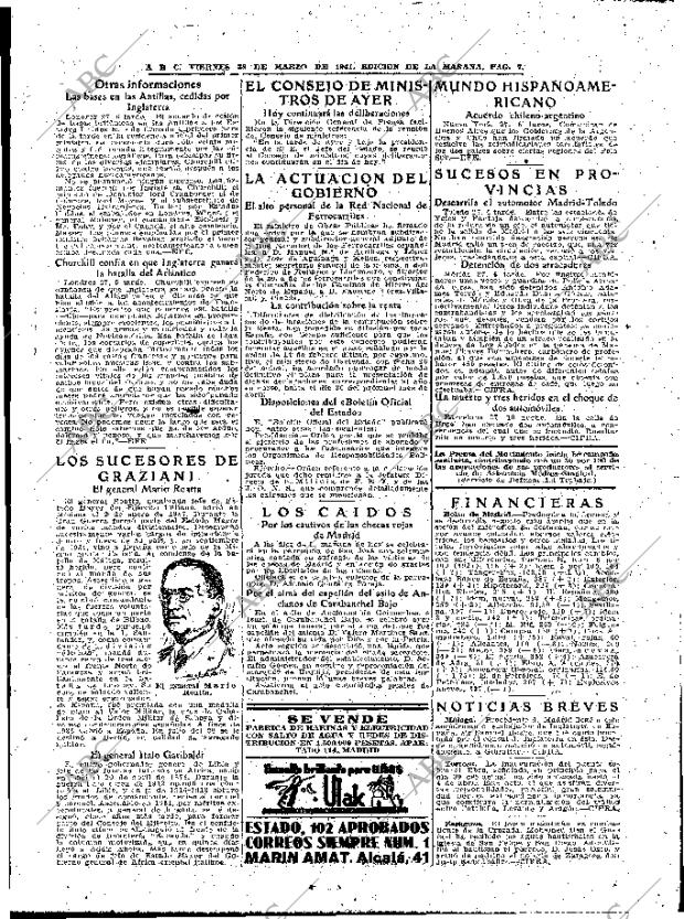 ABC MADRID 28-03-1941 página 7