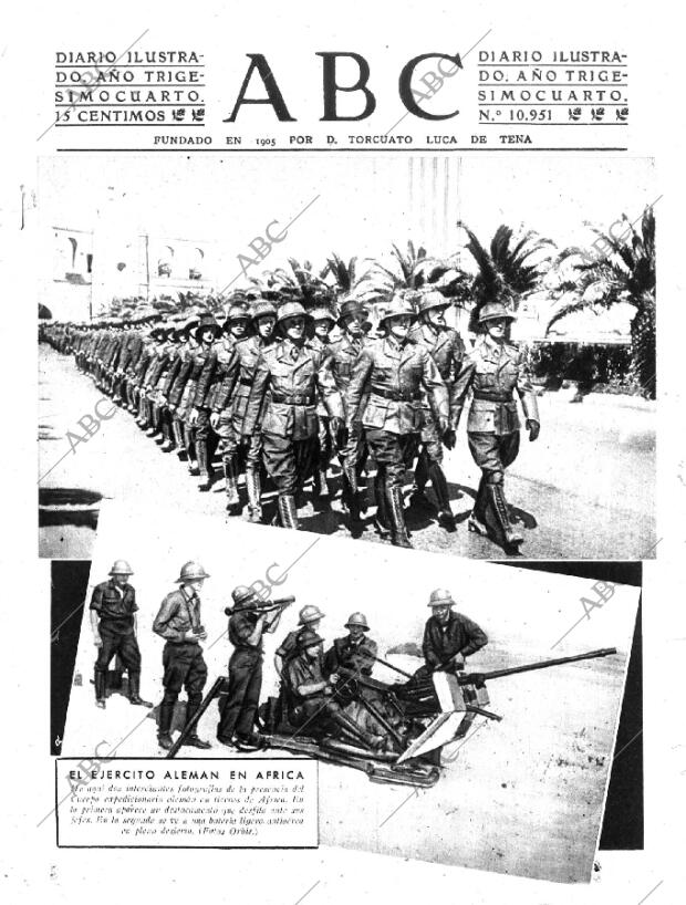 ABC MADRID 30-03-1941 página 1