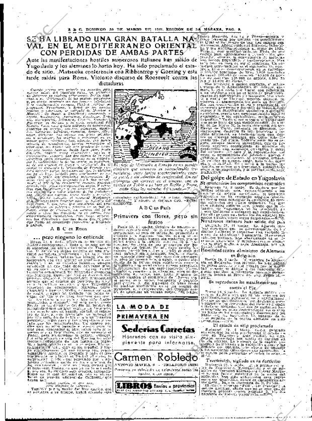 ABC MADRID 30-03-1941 página 9