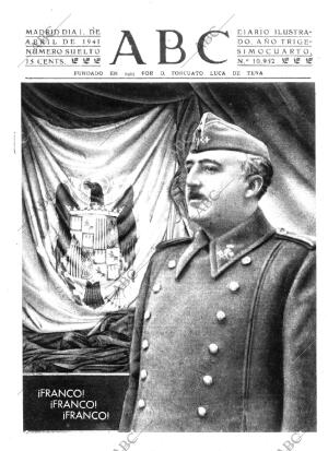 ABC MADRID 01-04-1941 página 1