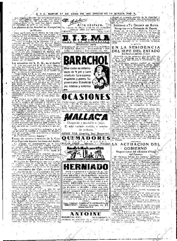 ABC MADRID 01-04-1941 página 5