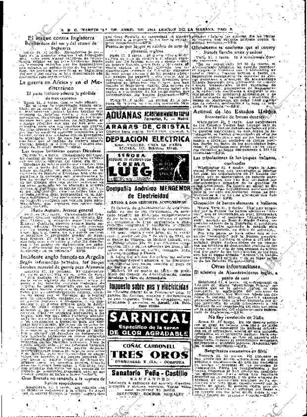 ABC MADRID 01-04-1941 página 9