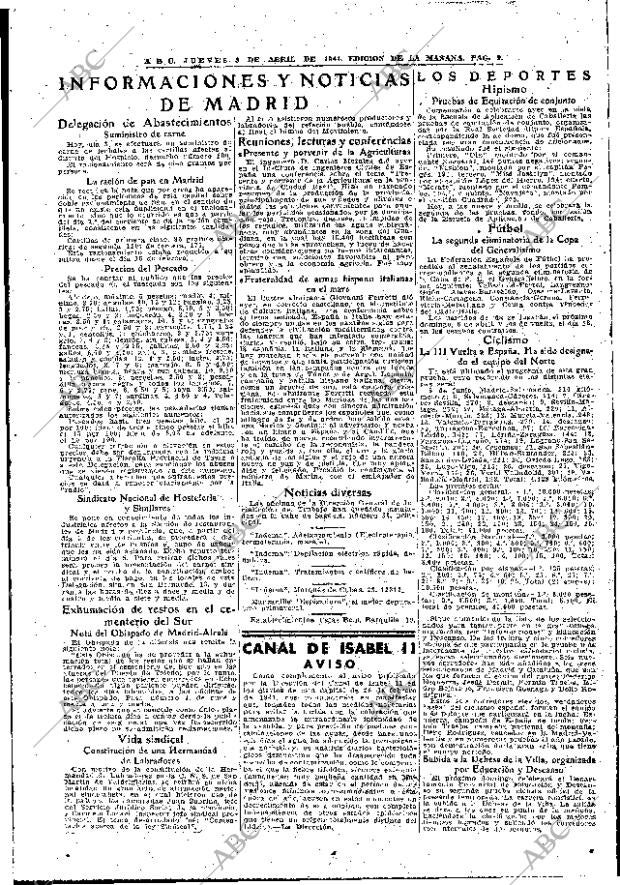 ABC MADRID 03-04-1941 página 9