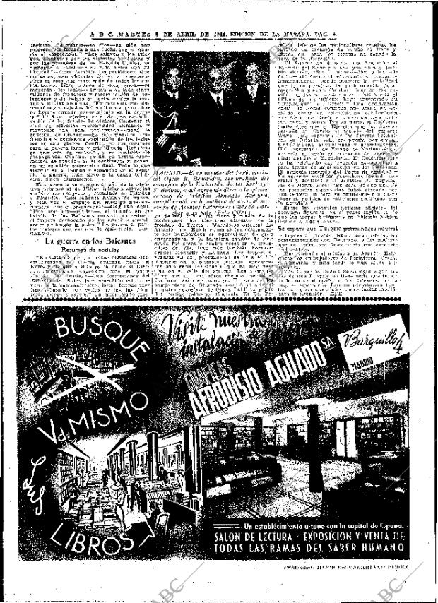 ABC MADRID 08-04-1941 página 4