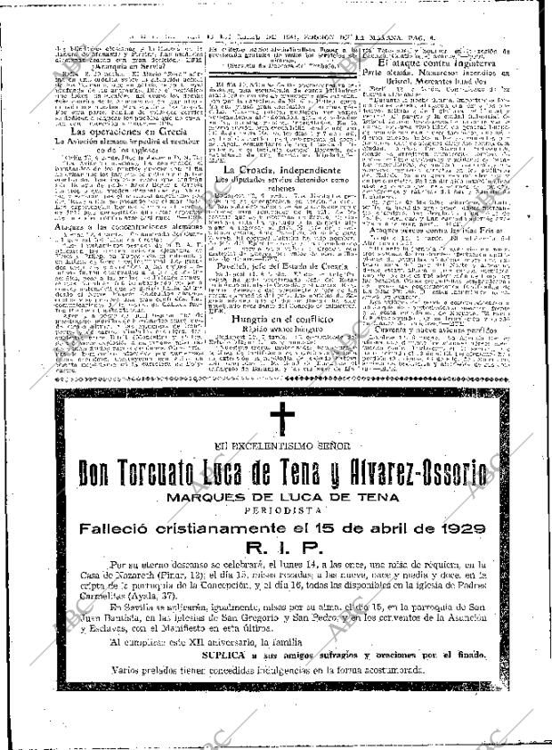 ABC MADRID 13-04-1941 página 6