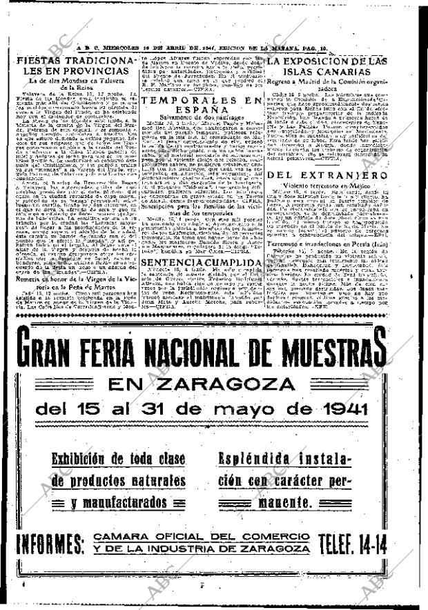 ABC MADRID 16-04-1941 página 10