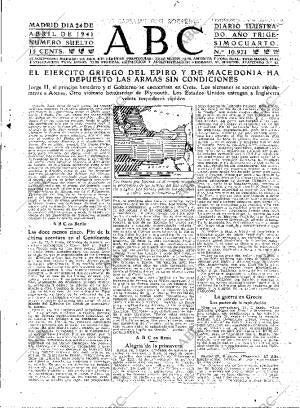 ABC MADRID 24-04-1941 página 3