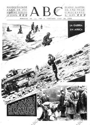 ABC MADRID 26-04-1941 página 1