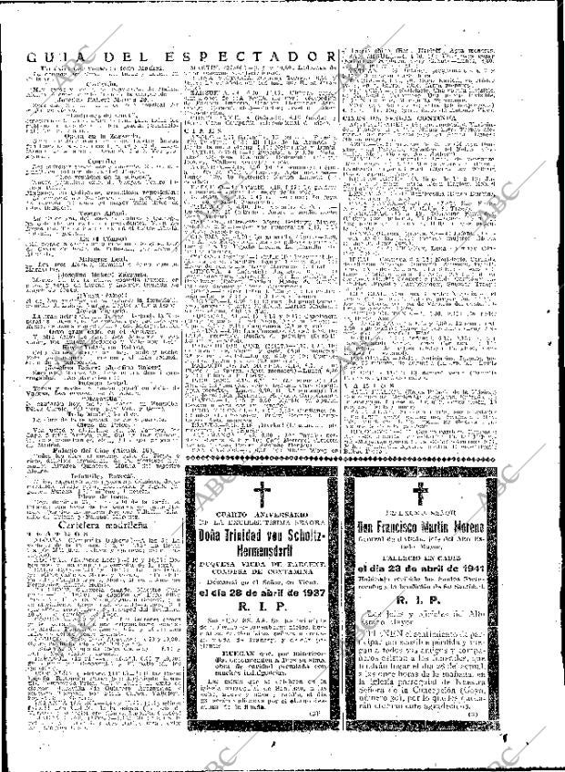 ABC MADRID 27-04-1941 página 2