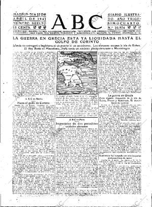 ABC MADRID 27-04-1941 página 3
