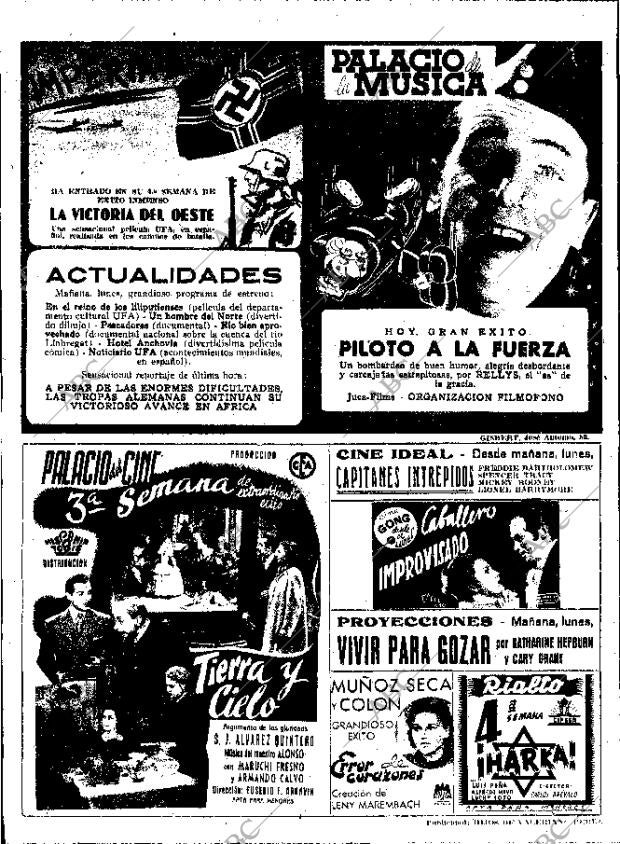 ABC MADRID 27-04-1941 página 4