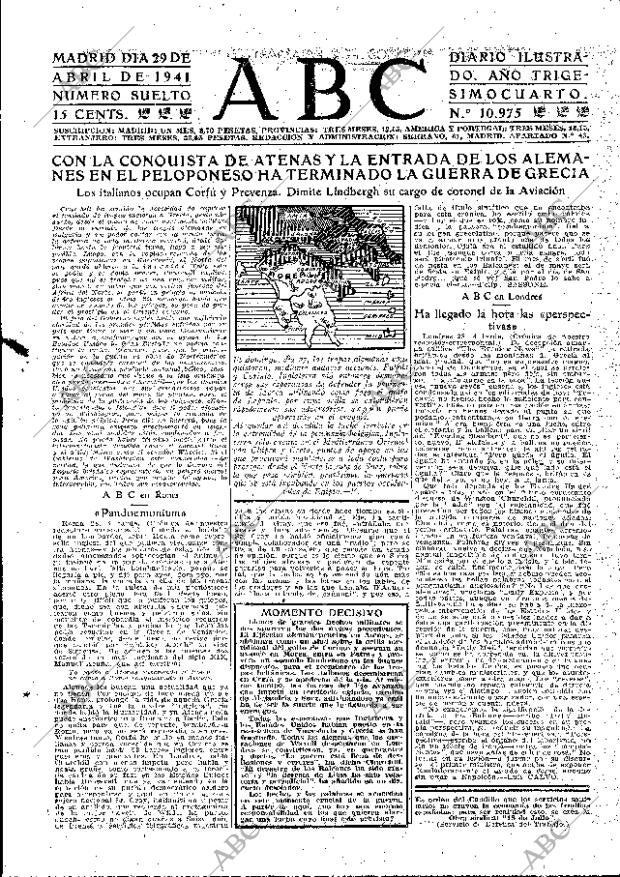 ABC MADRID 29-04-1941 página 3