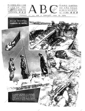 ABC MADRID 09-05-1941 página 1